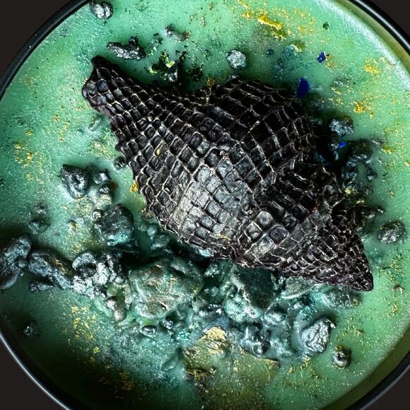 Brazilian Zom Zom Wickless Candle: Caramel Pistachio Vanilla Sandalwood Scent - Picture 6 of 10